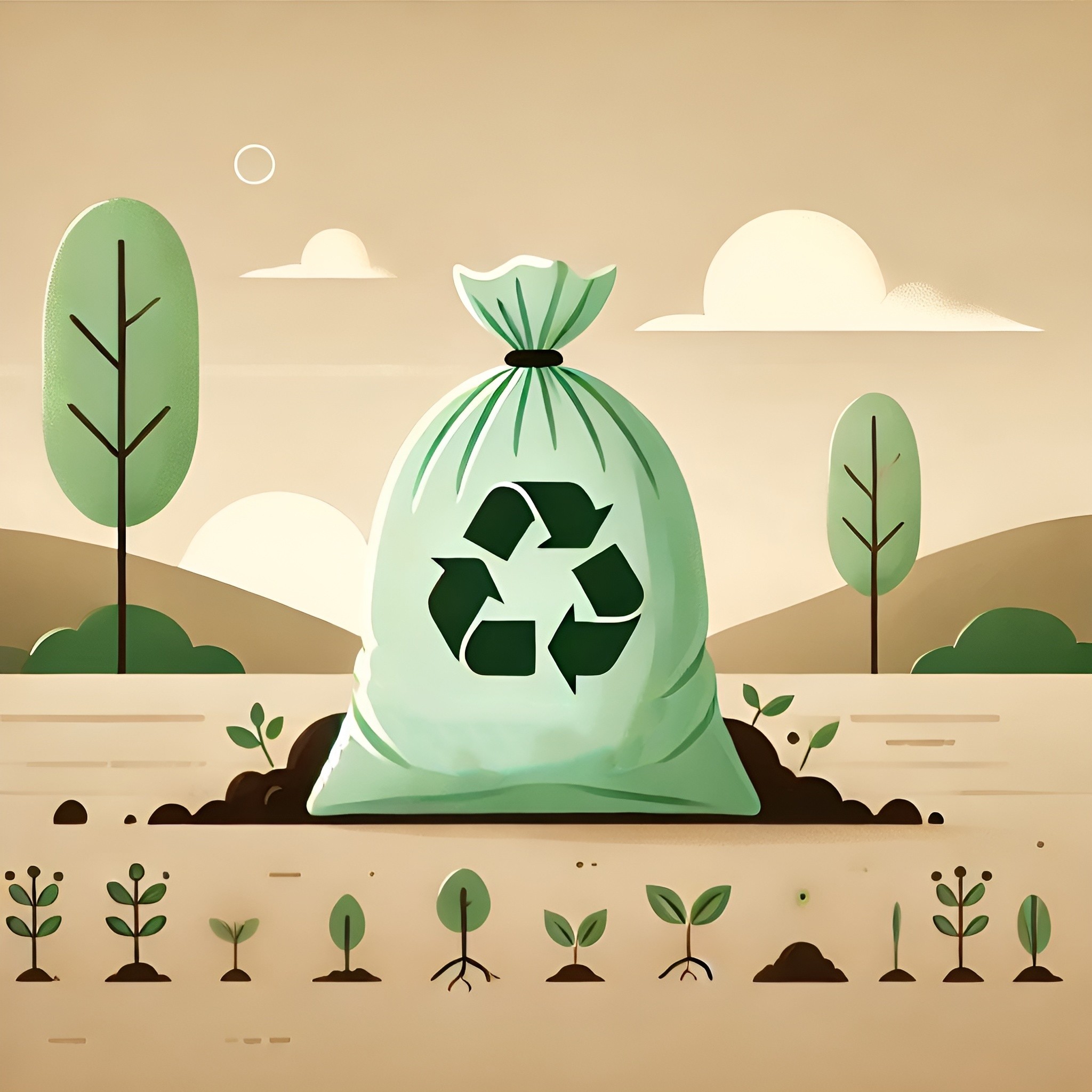 کیسه‌های زباله تجزیه‌پذیر